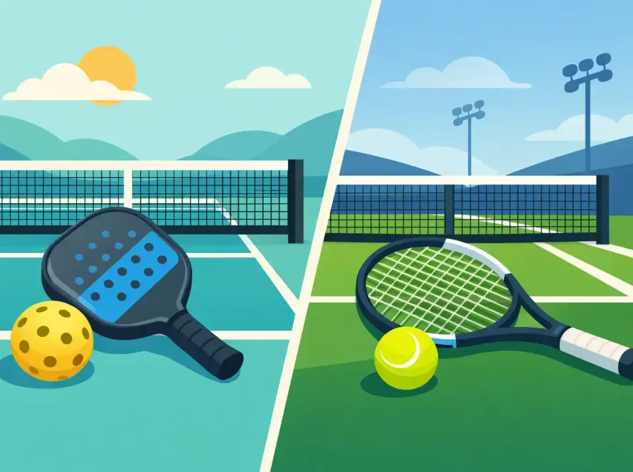 Pickleball oder Tennis - was passt besser?