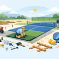 Pickleball Platz Aufbau Anleitung leicht erklärt