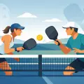 Pickleball Volley kontrolliert spielen lernen