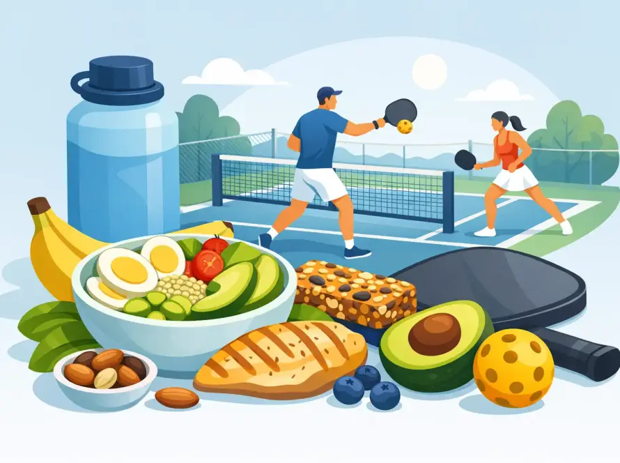 Was essen vor Pickleball-Turnier? So passt’s