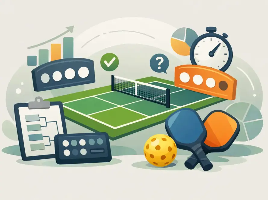 Wie funktioniert Pickleball Scoring?