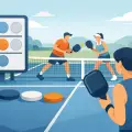 Pickleball Punkte zählen im Doppel erklärt