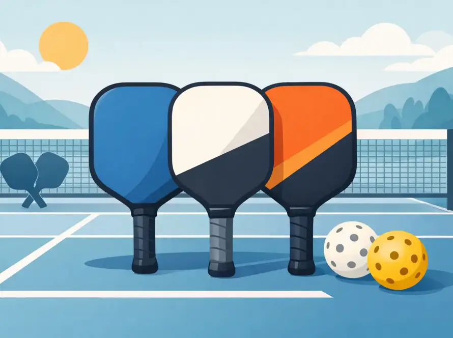Pickleball Racket Vergleich für Einsteiger