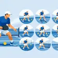 Pickleball-Fußarbeit besser trainieren mit 8 Übungen