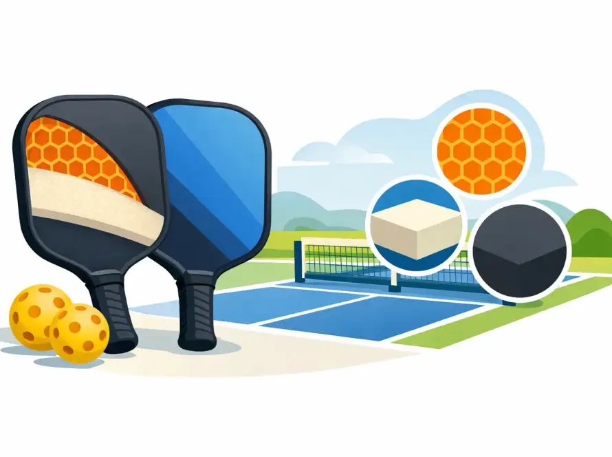 Pickleball-Paddle-Kernmaterial-Guide für Spieler