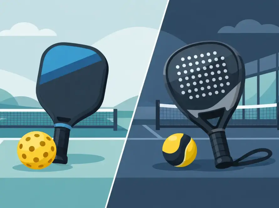 Pickleball Paddle oder Padelschläger: Was passt?