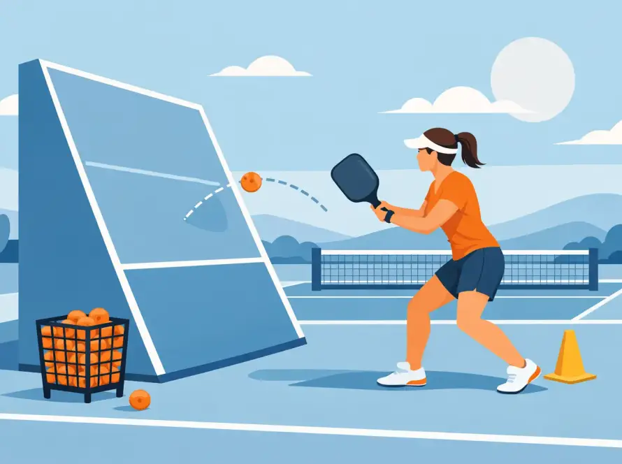 Kann man Pickleball allein spielen? So trainierst du
