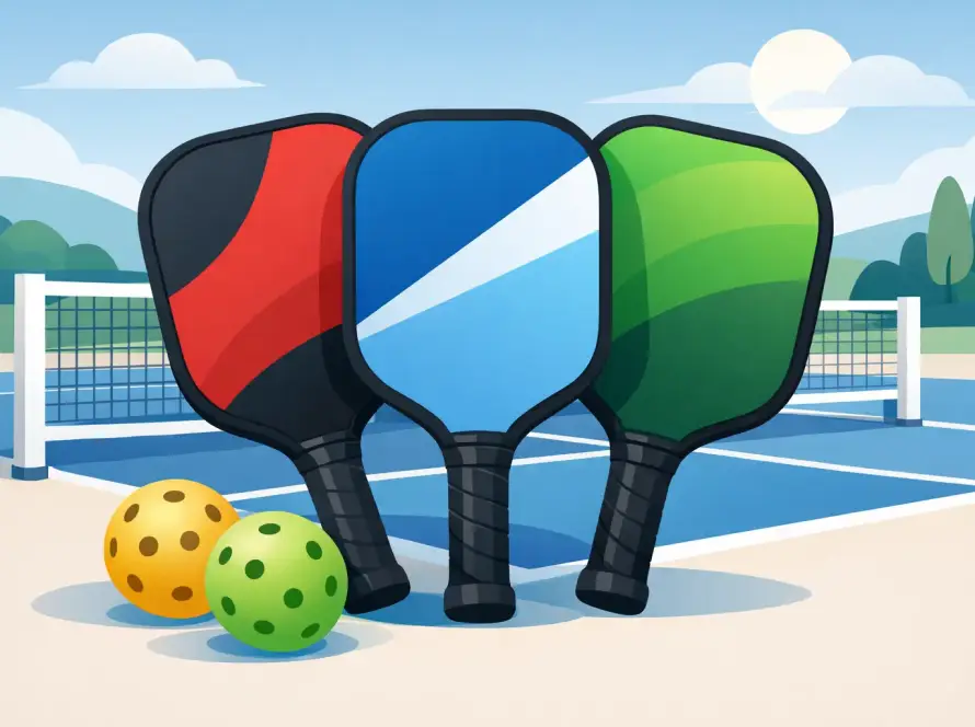 Pickleball-Schläger-Beispiele für Freizeitspieler
