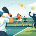 Pickleball-Strategie gegen Lobs richtig spielen