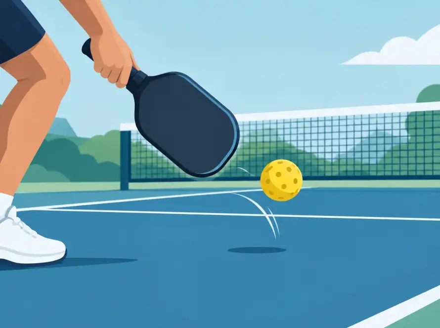 Darf der Pickleball-Aufschlag aufspringen?
