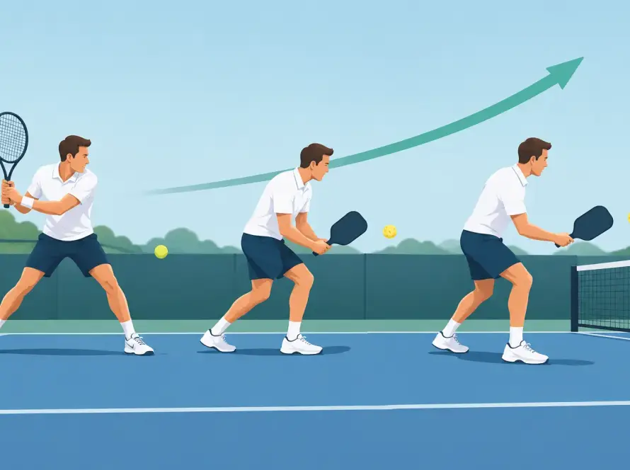 Pickleball-Lernkurve bei Tennisspielern