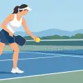 Pickleball Aufschlag richtig ausführen lernen