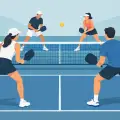 Pickleball Doppel Aufstellung leicht erklärt