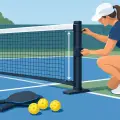 Pickleball Netz Höhe richtig einstellen