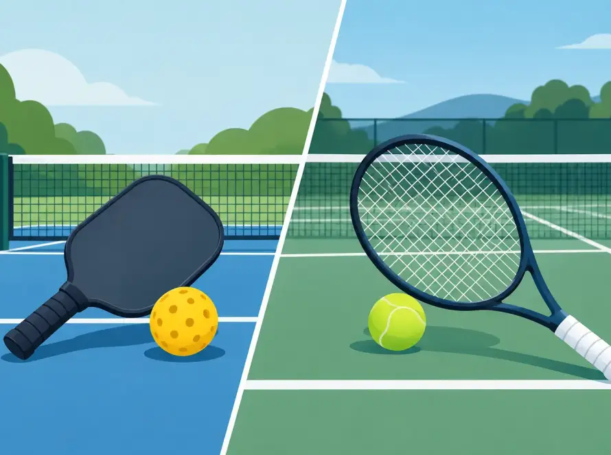 Pickleball Tennis Unterschied richtig verstehen