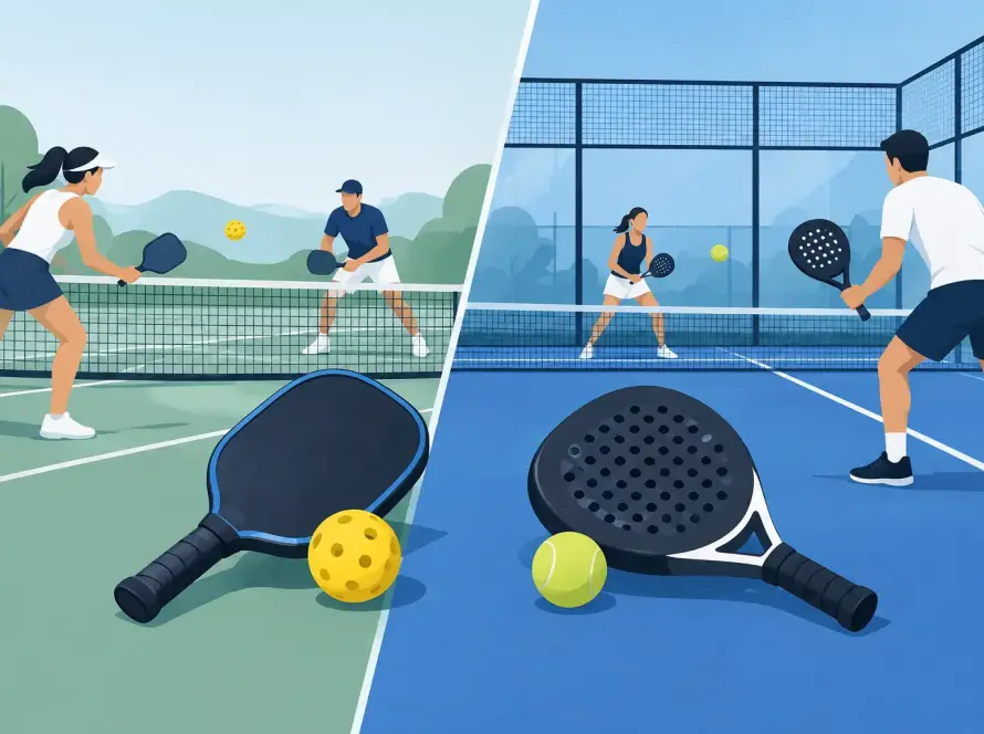 Unterschied Pickleball Padel: Welcher Sport passt?